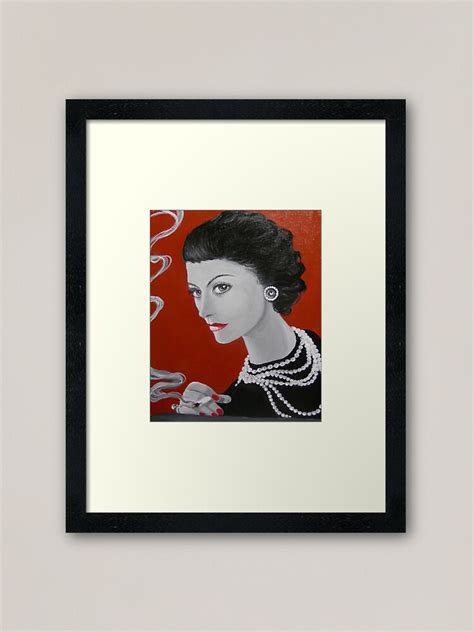 coco chanel framed art|chanel prints for sale.